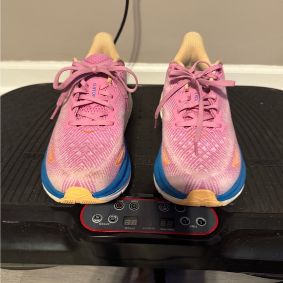 Hoka Vibrant Pink and Blue Athletic Shoes

gently used 

size  8.5

no box - Picture 3 of 4